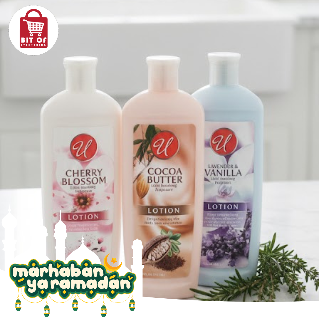 U Body Lotion – Deep Moisturizing & Softening Skin Care (EACH)