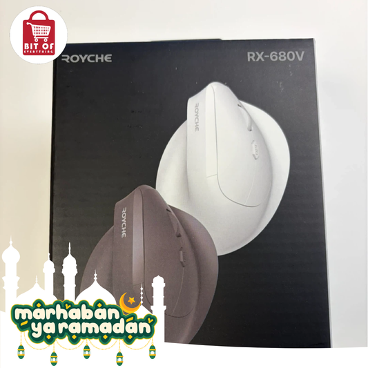 Royche Slim Wireless Mouse – Portable & Travel-Friendly Design