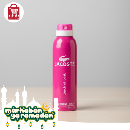 Lacoste Body Spray – Long-Lasting Fresh & Energizing Fragrance