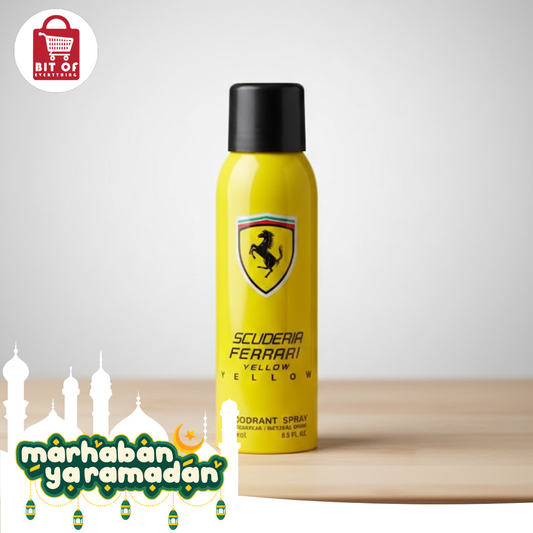 Ferrari Body Spray – Long-Lasting Fresh & Invigorating Fragrance
