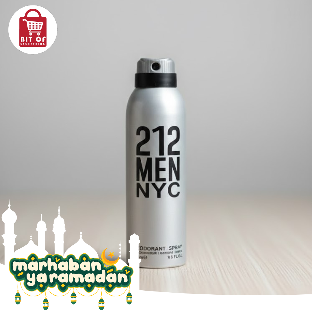 212 Men Body Spray – Long-Lasting Fresh & Masculine Fragrance
