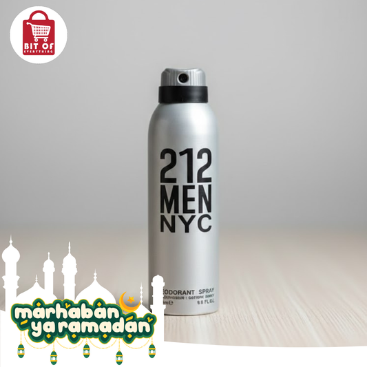 212 Men Body Spray – Long-Lasting Fresh & Masculine Fragrance