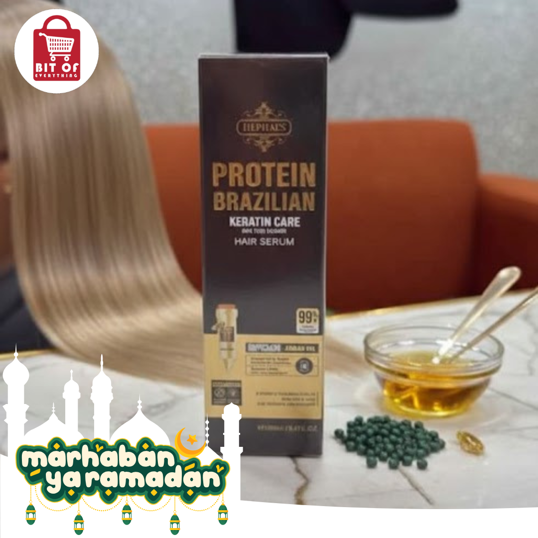 Hephals Protein Brazilian Keratin Care Hair Serum
