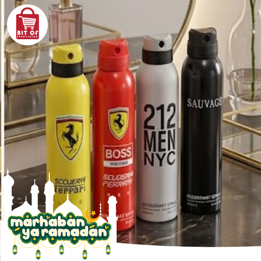 Premium Body Spray – Light, Invigorating & Alluring Scent (EACH)