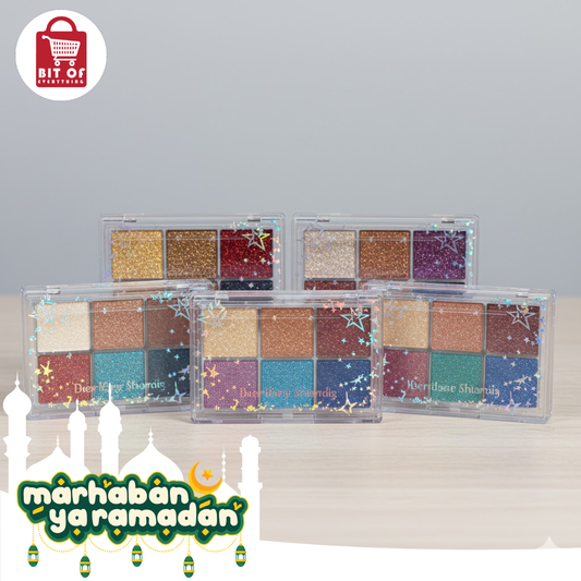 Multi-Color Eye Palette – Matte & Shimmer Shades for All Occasions (EACH)