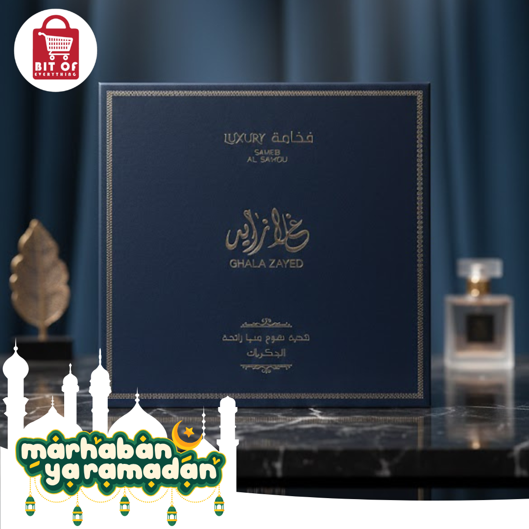 Ghala Zayed Luxury Sameh Al Samou Gold Edition Gift Set