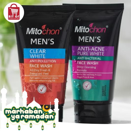 MITOCHON Men’s Facewash – Deep Clean & Oil Control Formula
