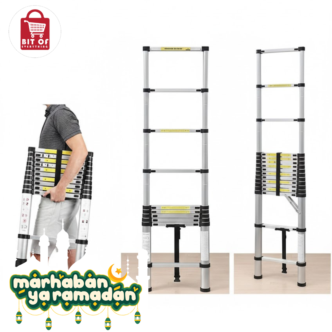 Heavy-Duty Folding Ladder – Durable & Safe for Home & Work