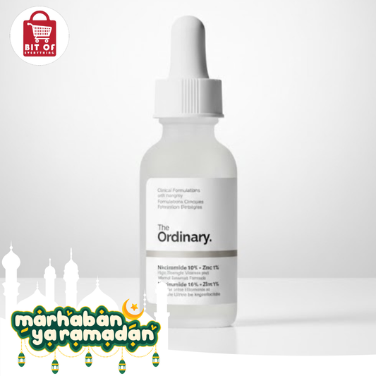 The Ordinary Niacinamide 10% + Zinc 1% High-Strength Vitamin and Mineral Blemish Formula