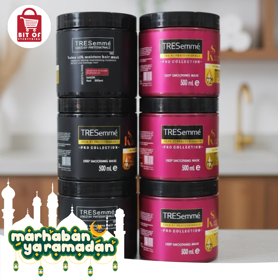 TRESemmé Keratin Smooth & Silk Moisture Hair Mask (500ml) (Each)