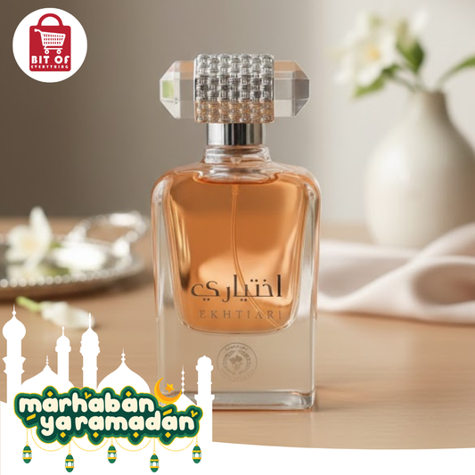 Ekhtiari Eau de Parfum - Elegant Oud & Musk Fragrance