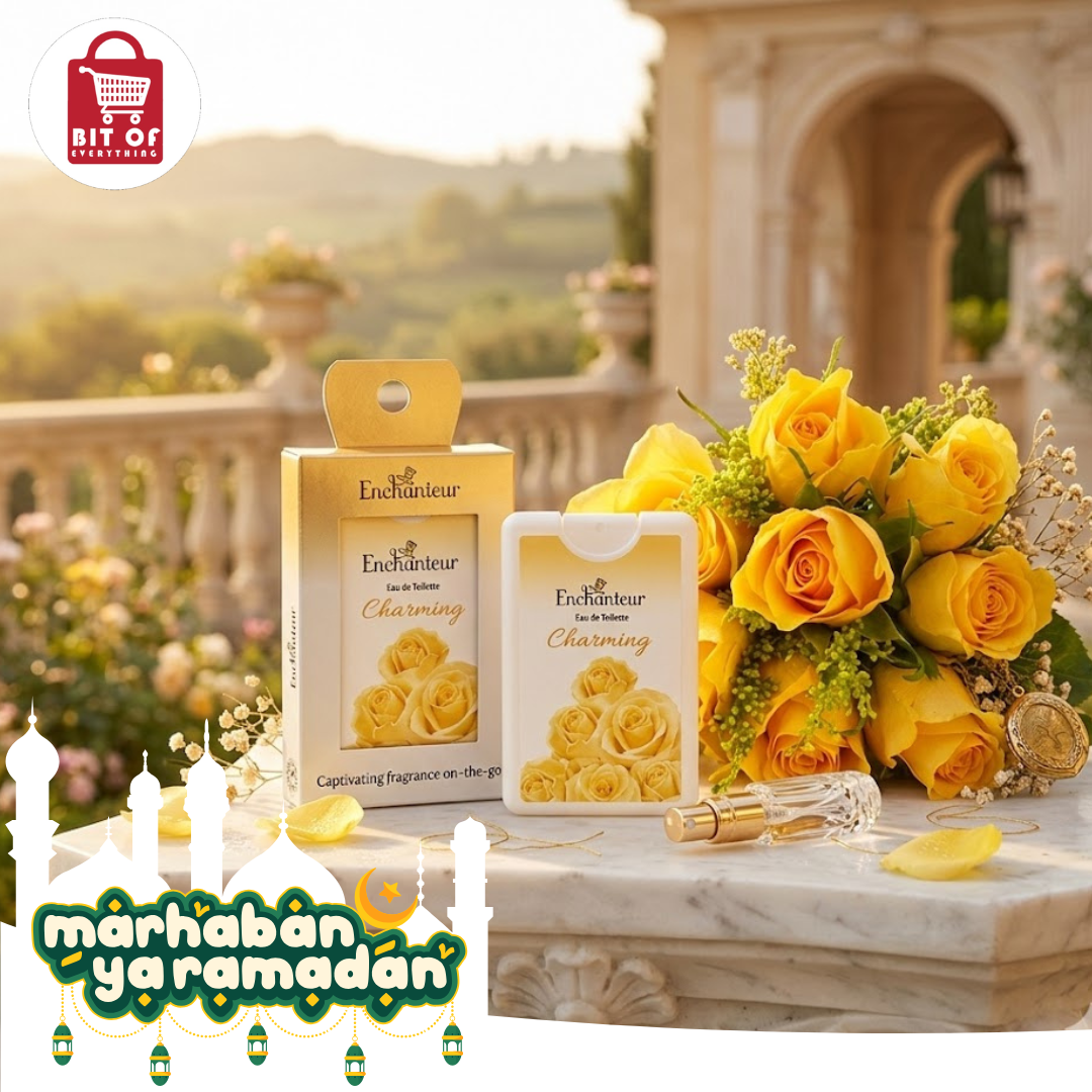Enchanteur Pocket Perfume Spray – Travel Size Romantic Scent