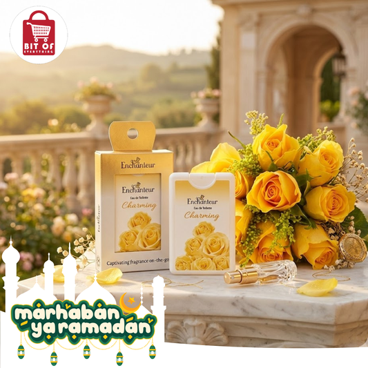 Enchanteur Pocket Perfume Spray – Travel Size Romantic Scent