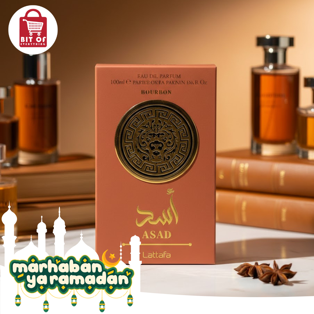 Lattafa Asad Bourbon Eau De Parfum - 100ml