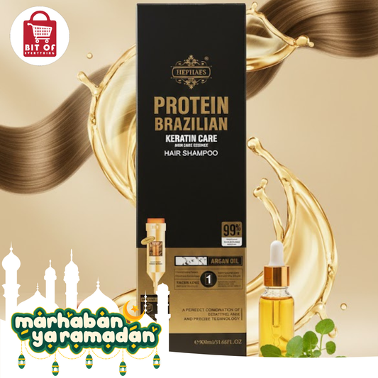 Protein Brazilian Keratin Care Hair Shampoo with Argan Oil (300ml)