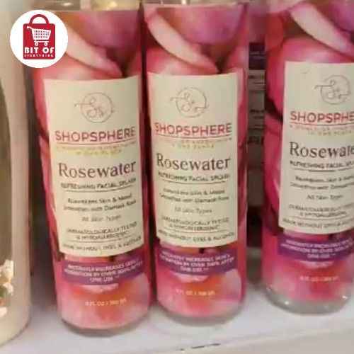SHOPSPHERE ROSE WATER 1-PCS
