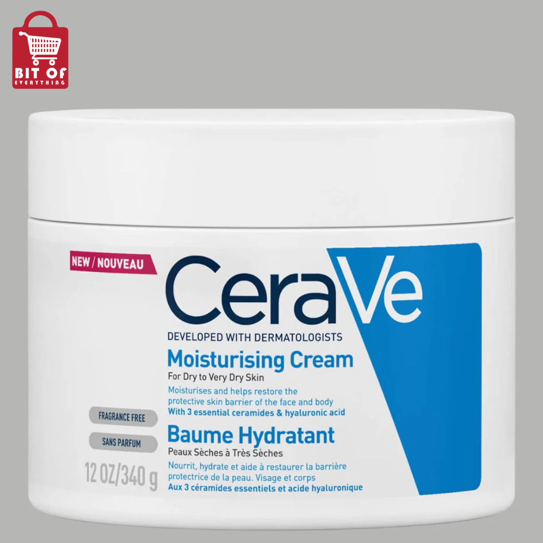 CeraVe Moisturising Cream for Dry to Very Dry Skinwith Hyaluronic Acid