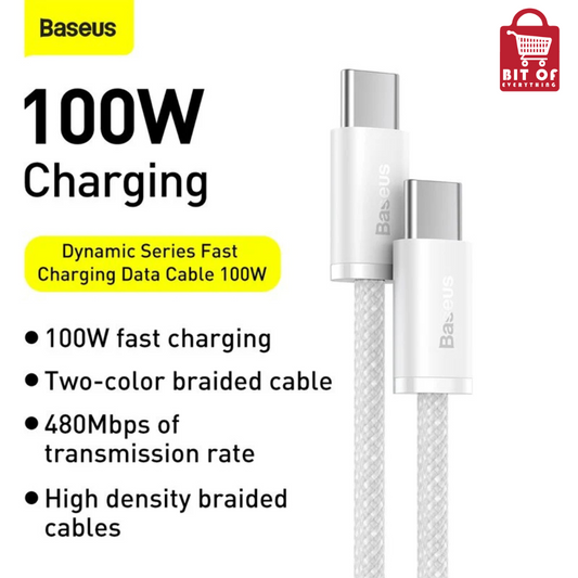 C TO C CABLE WHITE BASEUS