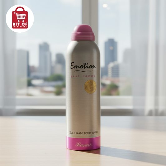 🌸 Emotion Pour Femme Deodorant Body Spray 💖 | Elegant, Long-Lasting Fragrance for Women 🌷