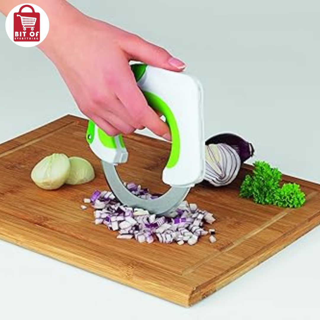 PIZZA+VEGETABLE CUTTER ROUND GREEN