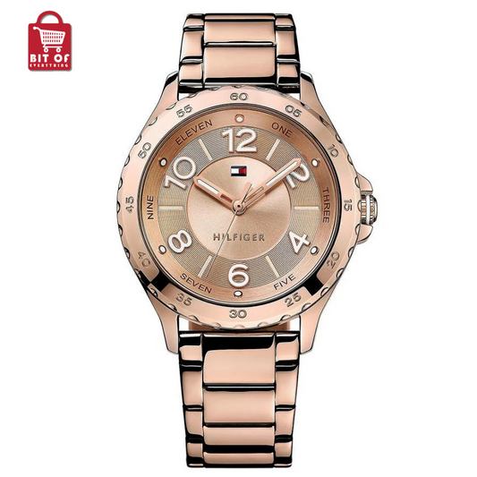 Tommy Hilfiger TH1781403 Serena Gold toned Plastic 42 mm (With Black Straps)