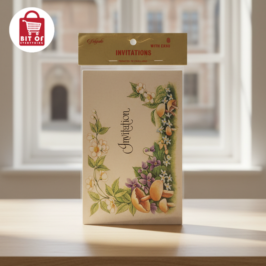 Luxury Invitation Card – Printed in England 🇬🇧 | Elegant & Timeless Design ✨