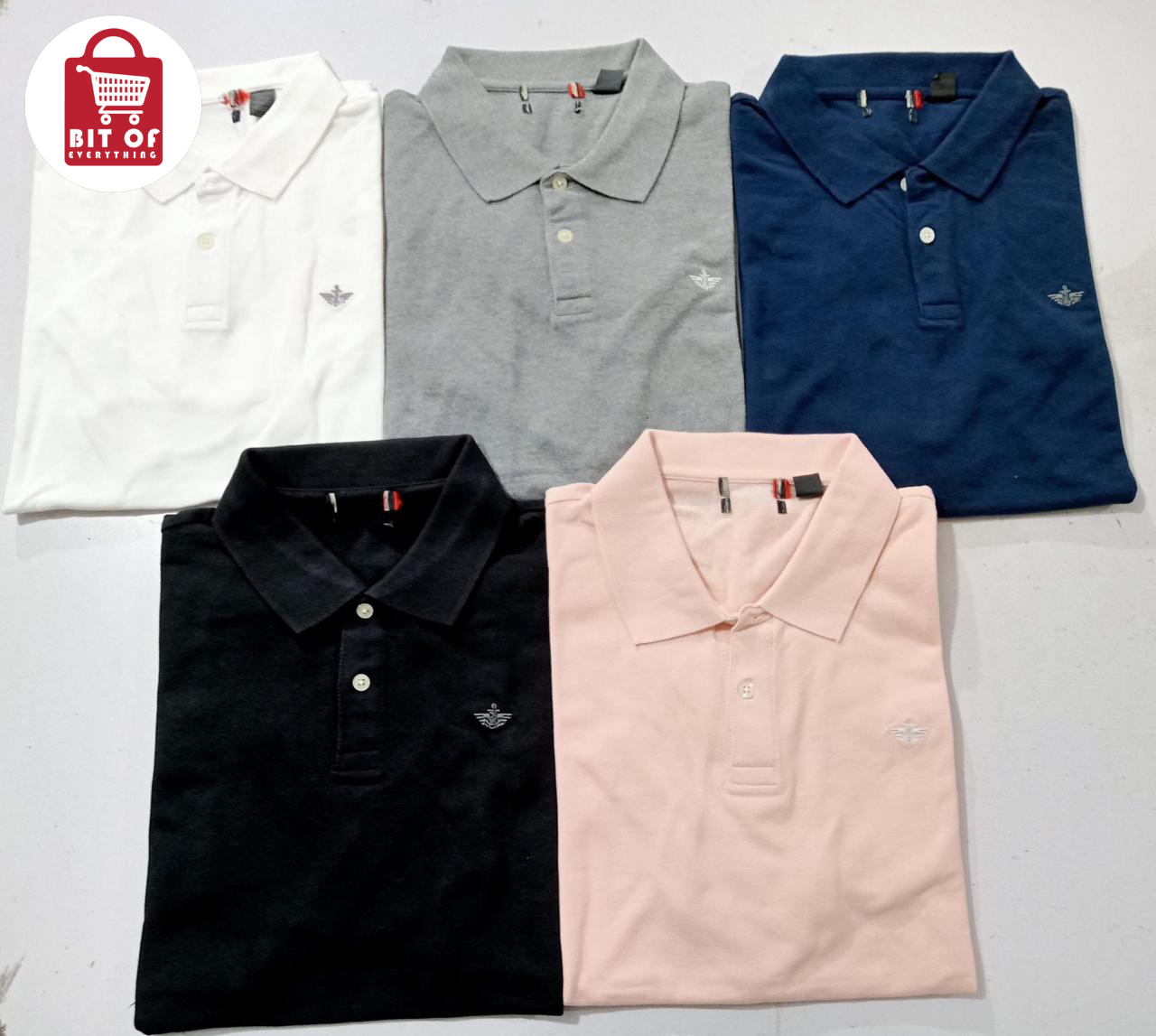 Dockers Men’s Signature Polo Shirt – Premium Cotton Pique (EACH)