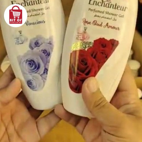 Enchanteur Perfumed Shower Gel - Vivacious & Rose Oud Amour (EACH)