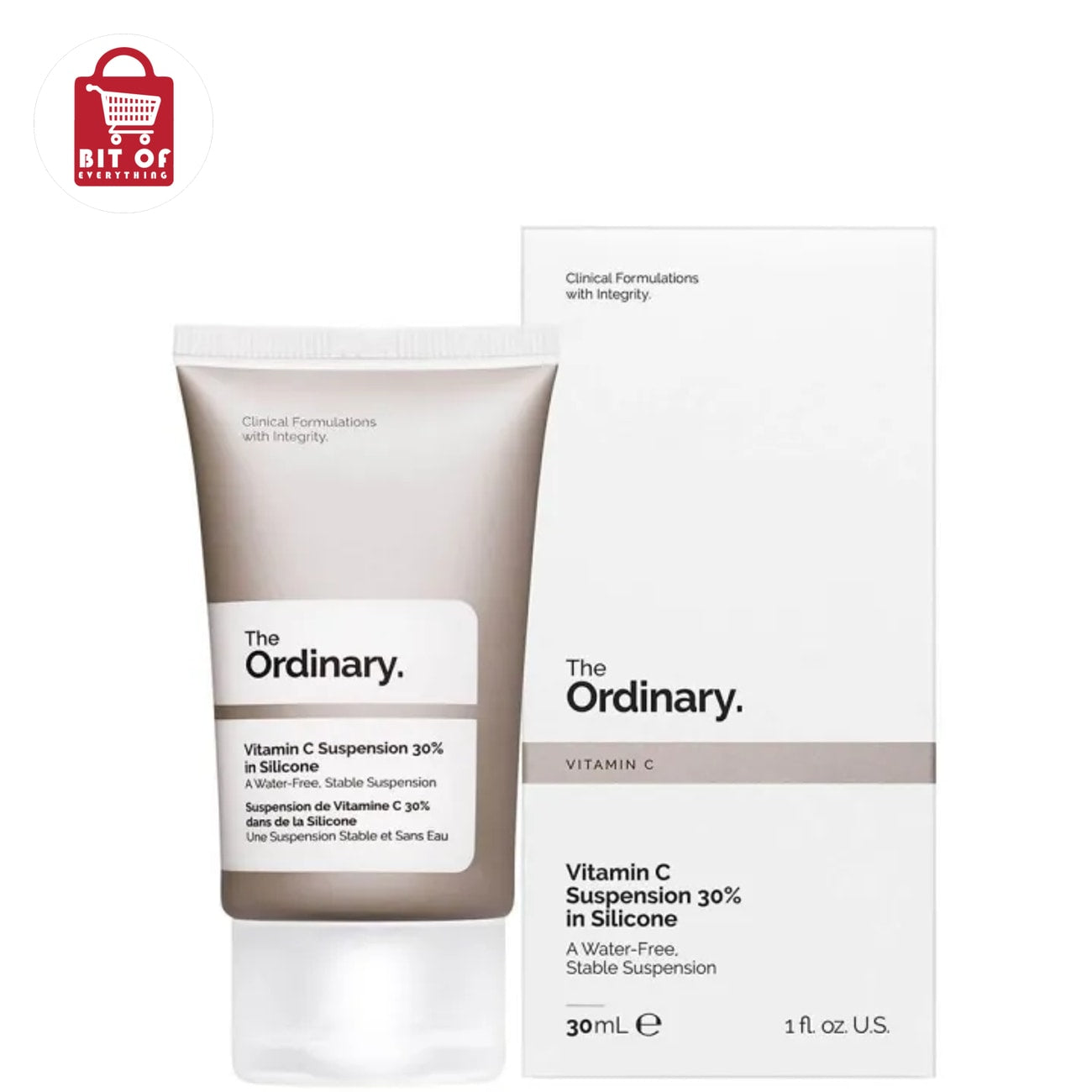 The Ordinary Vitamin C Cream – Brightening Facial Cream for Radiant, Smooth & Even-Looking Skin