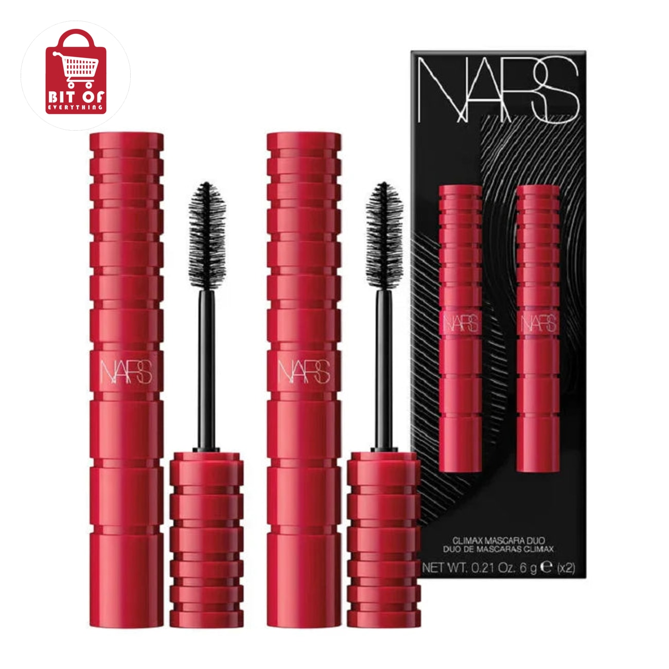 NARS Mascara – Volumizing & Defining Mascara for Fuller, Longer & Beautiful-Looking Lashes