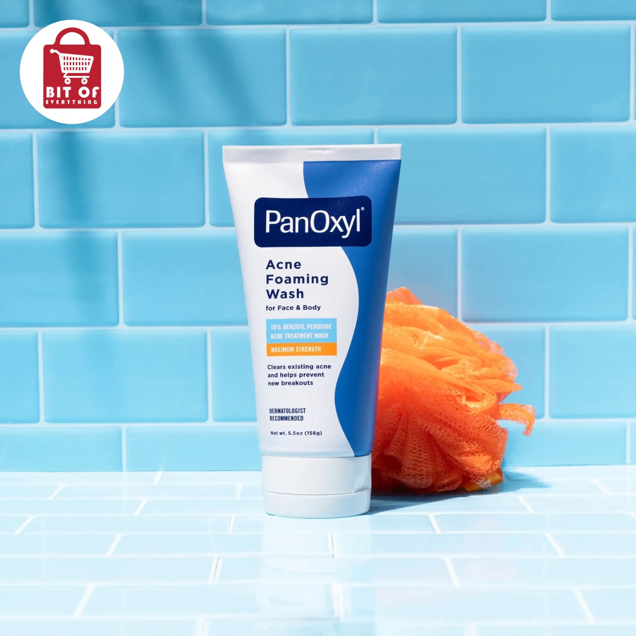 PanOxyl Face Wash – Acne Control Facial Cleanser for Deep Cleansing & Clearer-Looking Skin