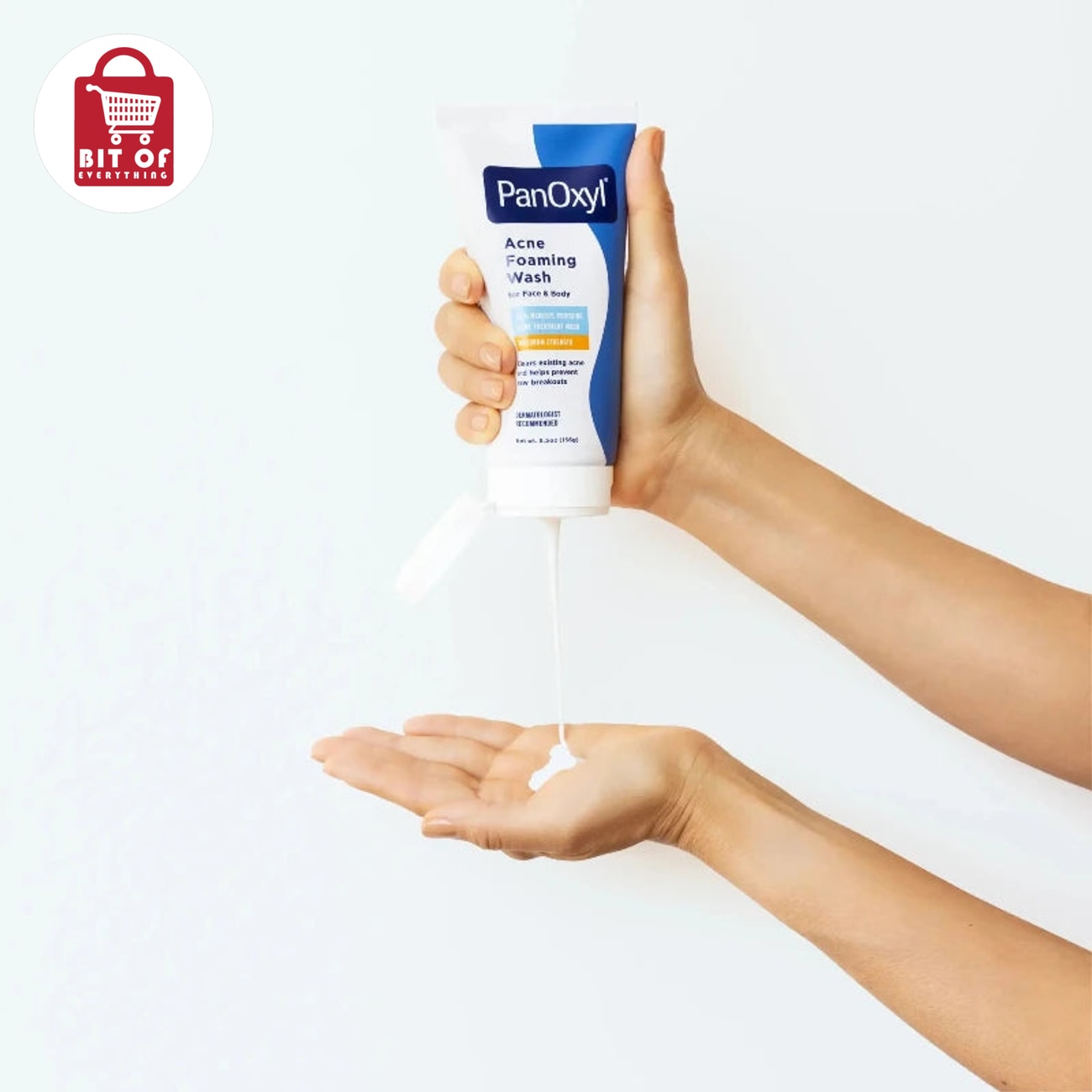 PanOxyl Face Wash – Acne Control Facial Cleanser for Deep Cleansing & Clearer-Looking Skin
