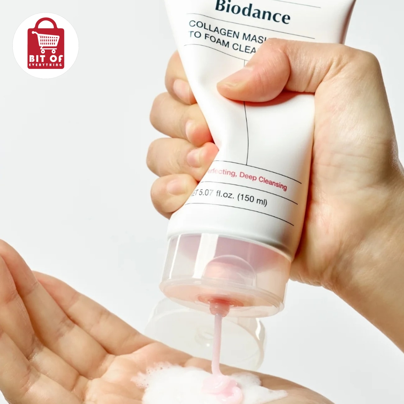 Biodance Collagen Mask to Foam Cleanser – Hydrating Facial Cleanser for Smooth, Fresh & Radiant-Looking Skin