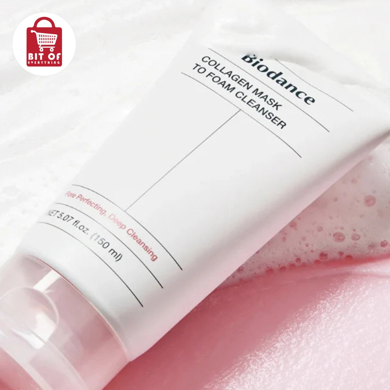 Biodance Collagen Mask to Foam Cleanser – Hydrating Facial Cleanser for Smooth, Fresh & Radiant-Looking Skin