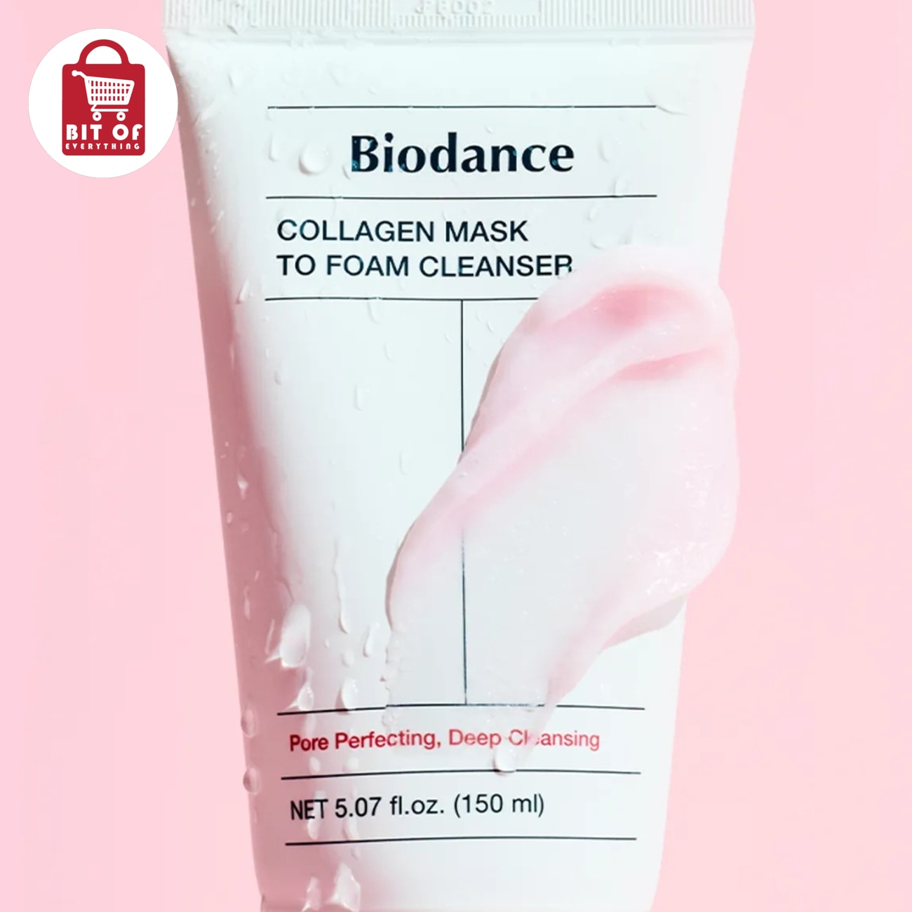 Biodance Collagen Mask to Foam Cleanser – Hydrating Facial Cleanser for Smooth, Fresh & Radiant-Looking Skin