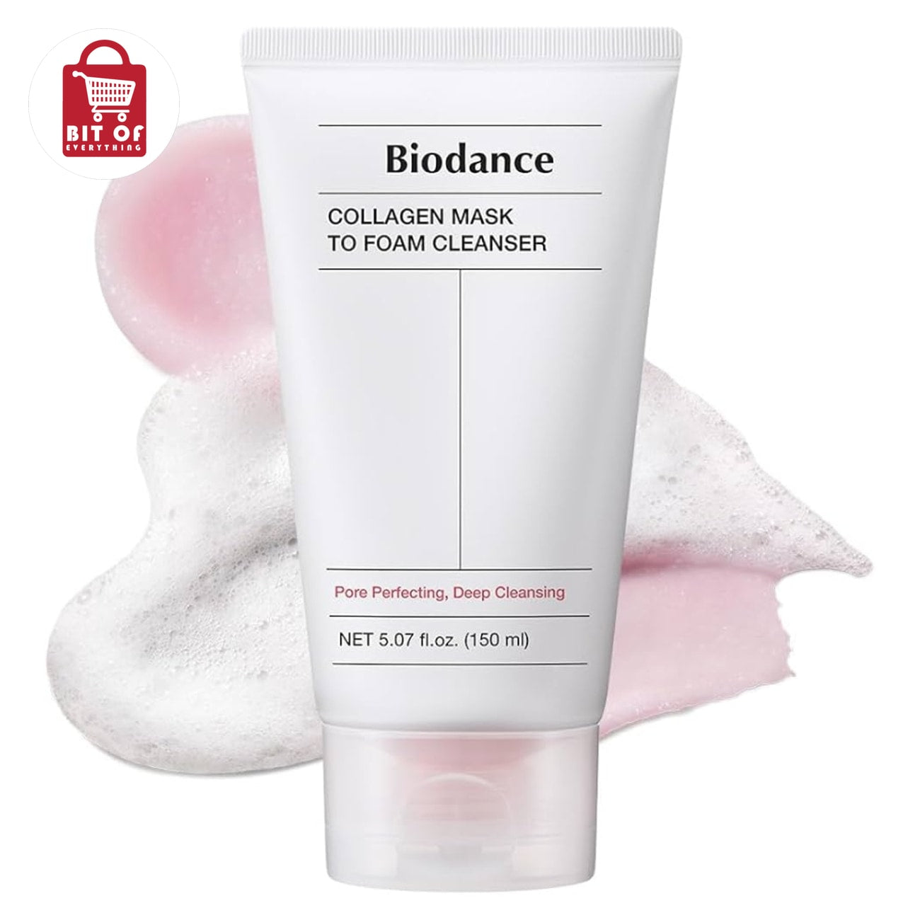 Biodance Collagen Mask to Foam Cleanser – Hydrating Facial Cleanser for Smooth, Fresh & Radiant-Looking Skin