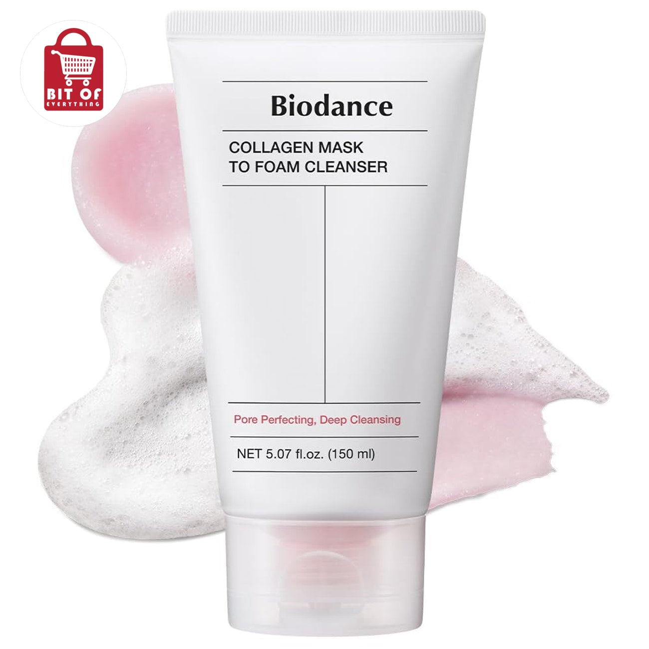 Biodance Collagen Mask to Foam Cleanser – Hydrating Facial Cleanser for Smooth, Fresh & Radiant-Looking Skin