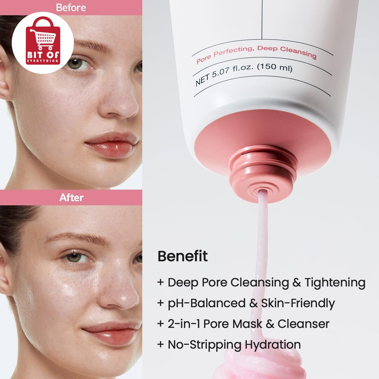 Biodance Collagen Mask to Foam Cleanser – Hydrating Facial Cleanser for Smooth, Fresh & Radiant-Looking Skin