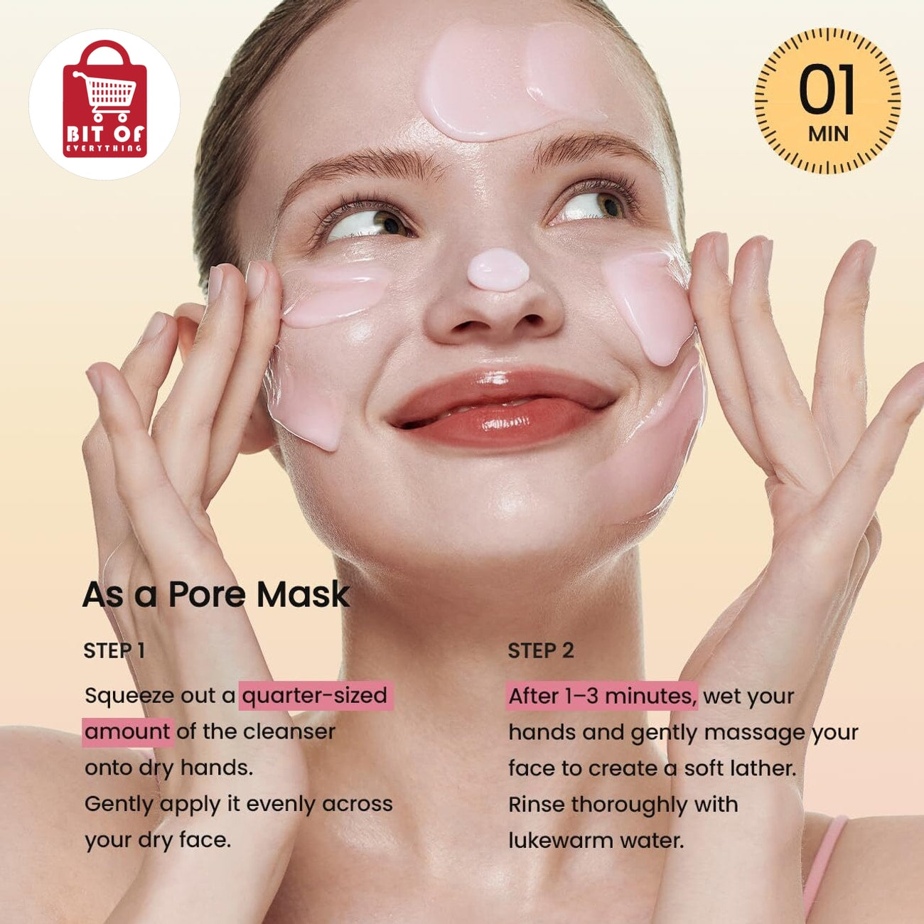 Biodance Collagen Mask to Foam Cleanser – Hydrating Facial Cleanser for Smooth, Fresh & Radiant-Looking Skin