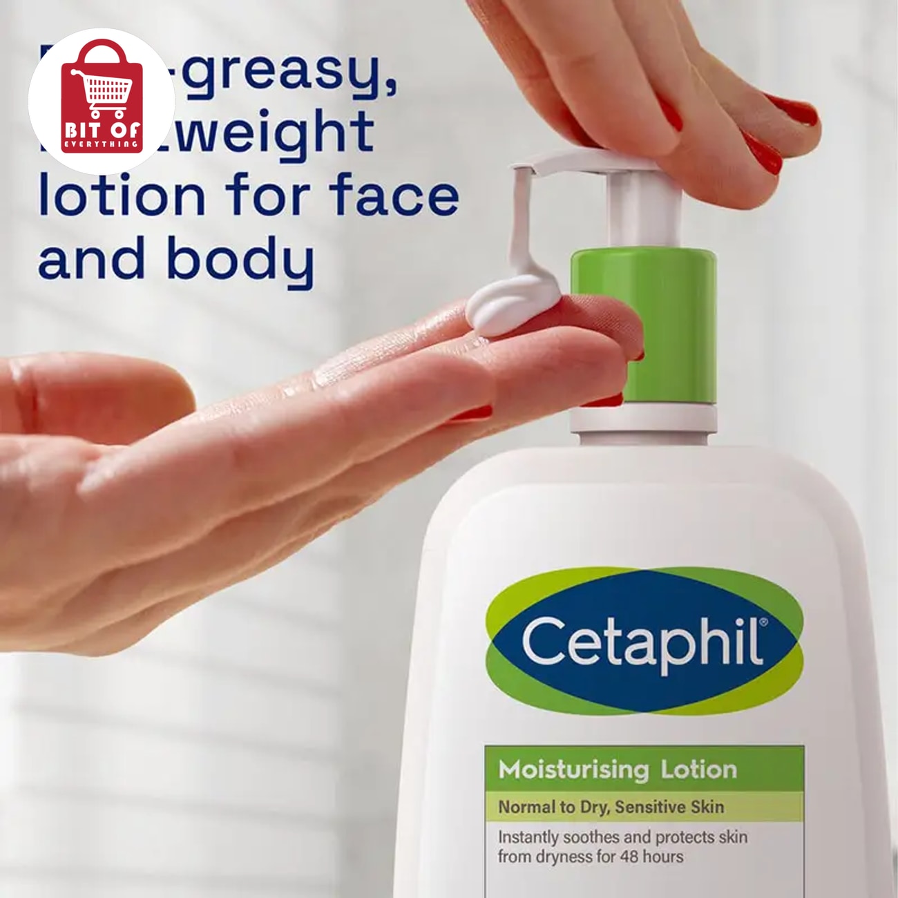 Cetaphil Moisturizing Lotion – Daily Hydration for Soft, Smooth & Fully Hydrated-Looking Skin