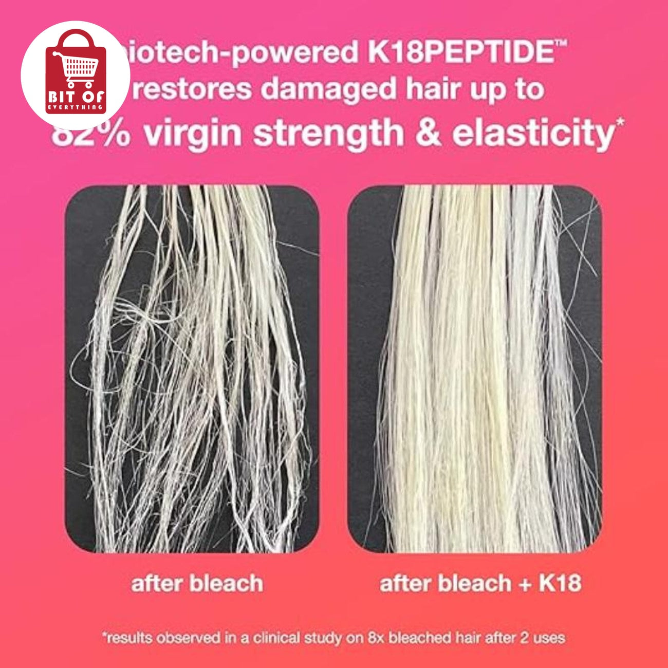 K18 Biomimetic Hair Mask – Leave-In Molecular Repair Treatment for Stronger, Smoother & Healthier-Looking Hair