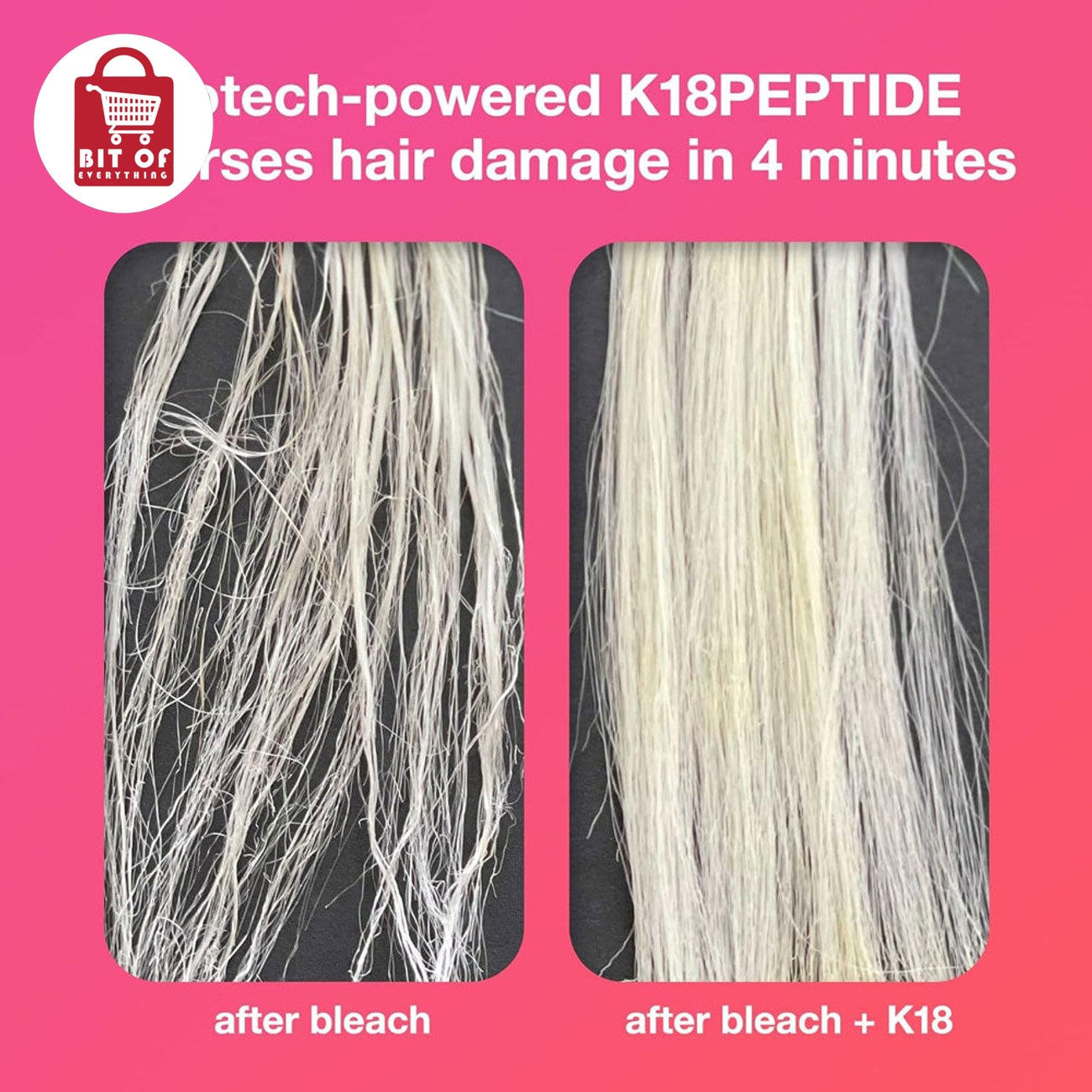 K18 Biomimetic Hair Mask – Leave-In Molecular Repair Treatment for Stronger, Smoother & Healthier-Looking Hair