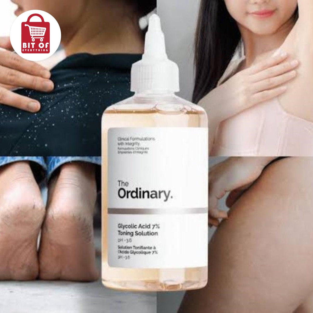 The Ordinary Glycolic Acid Toner – Exfoliating Facial Toner for Smoother, Brighter & More Refined-Looking Skin