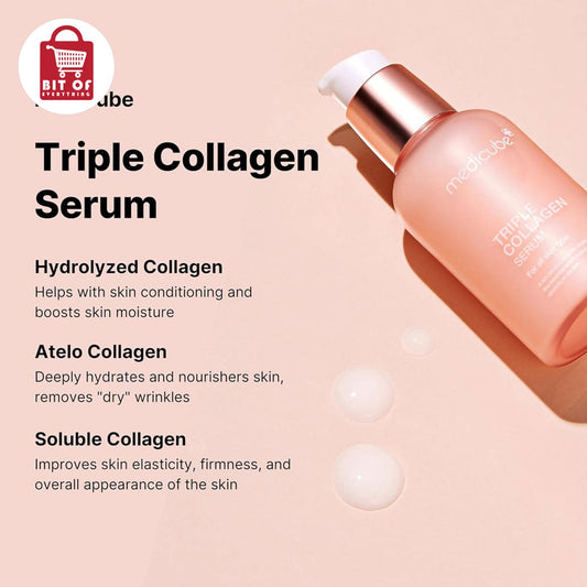 Triple Collagen Serum – Hydrating & Firming Facial Serum for Plump, Smooth & Radiant-Looking Skin