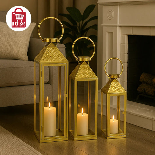 CANDLE STAND SET OF 3
