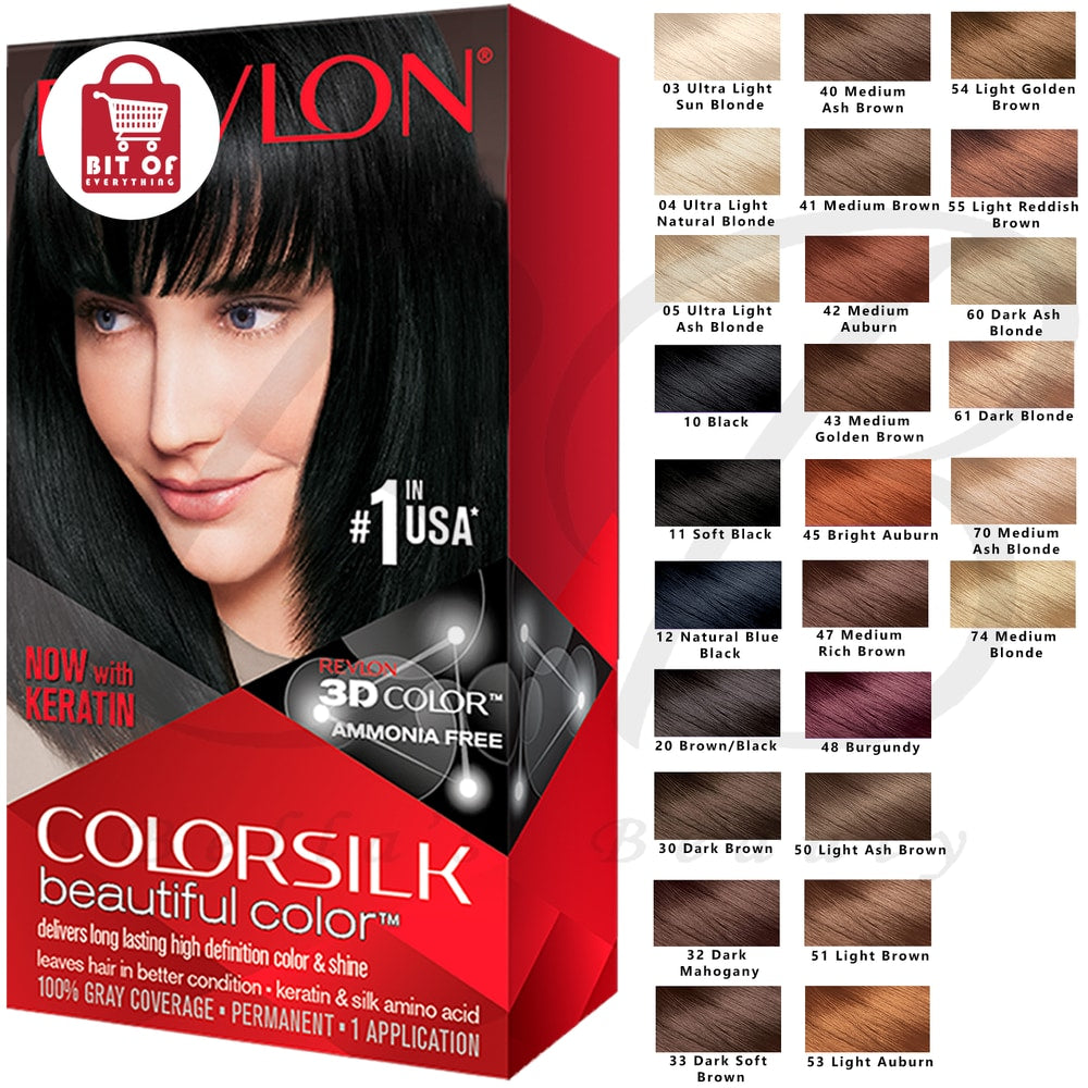 REVLON HAIR COLOR BLACK 1-PCS