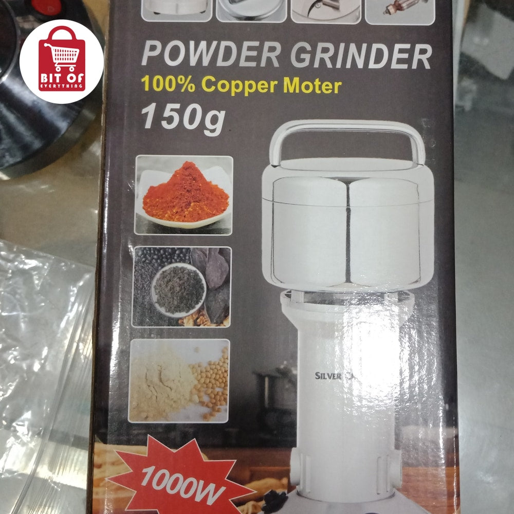 AceKool Electric Powder Grinder – High-Speed Stainless Steel Mill