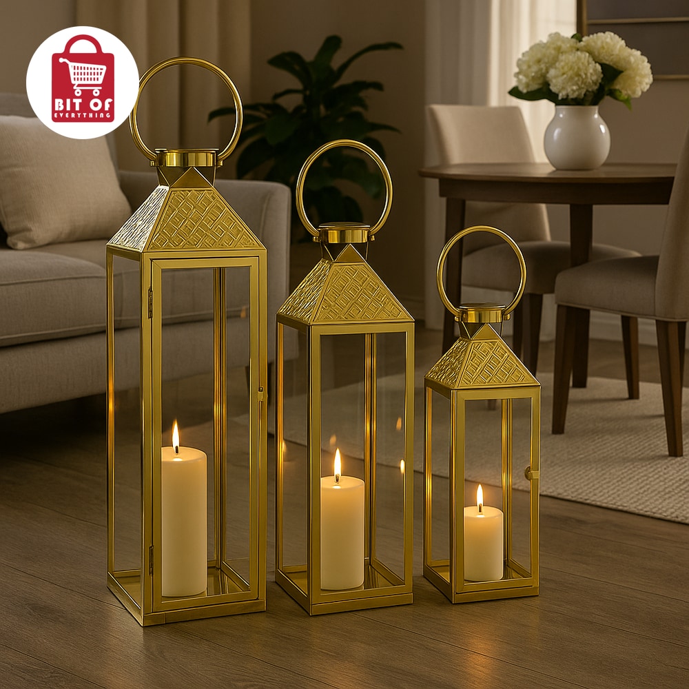 CANDLE STAND SET OF 3