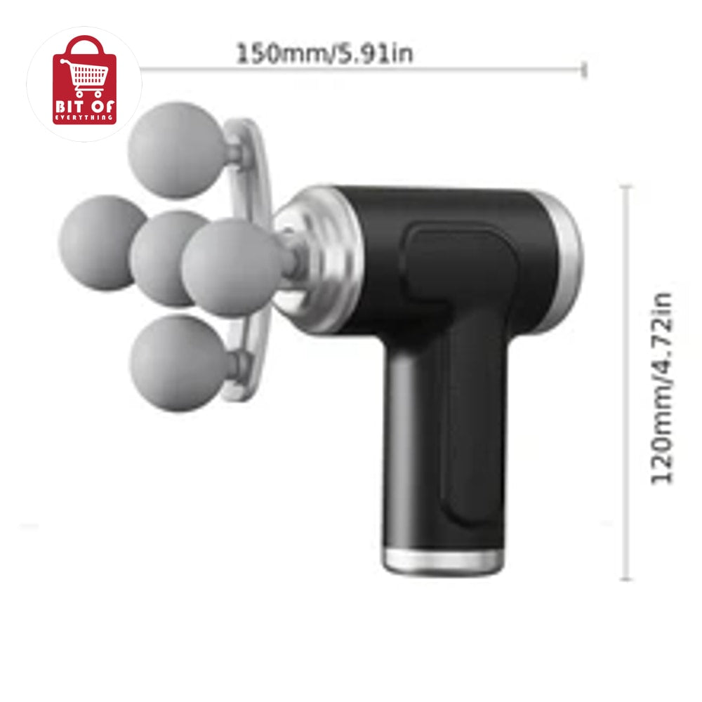 MASSAGE GUN 5-HEADS