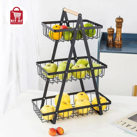 3-Rack Stand – Space-Saving Storage Organizer